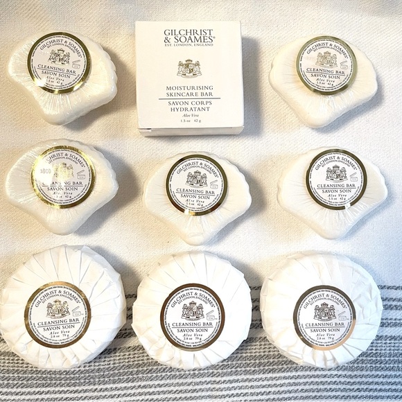 9 BARS Gilchrist & Soames Luxury Wrapped Soap Bundle. Great Gift or for Guests! - Picture 2 of 15
